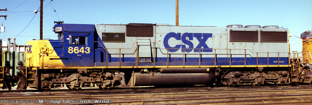 CSX SD50 8643